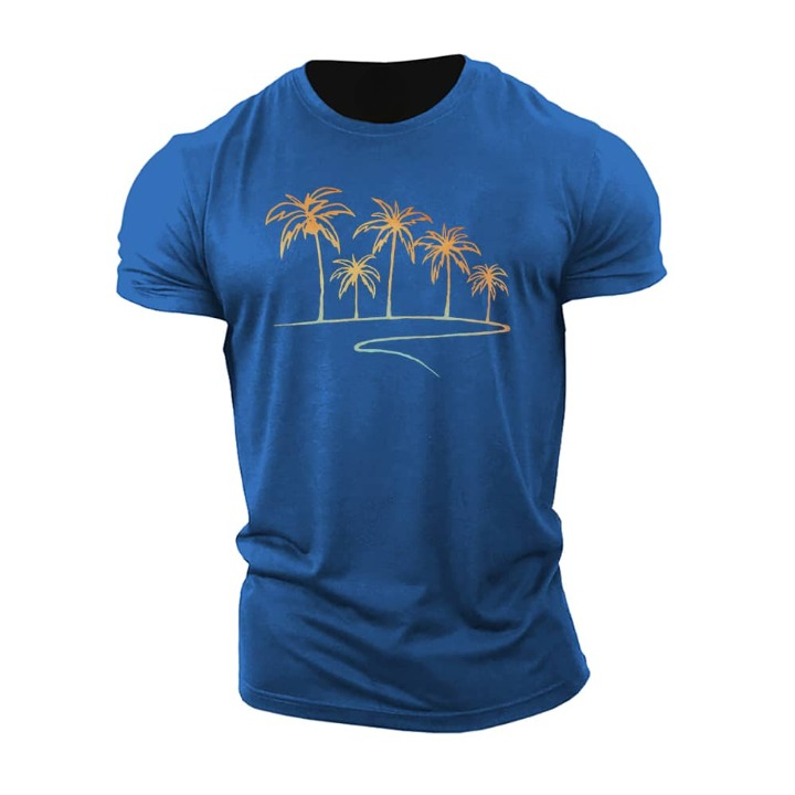 Simpel palme-T-shirt