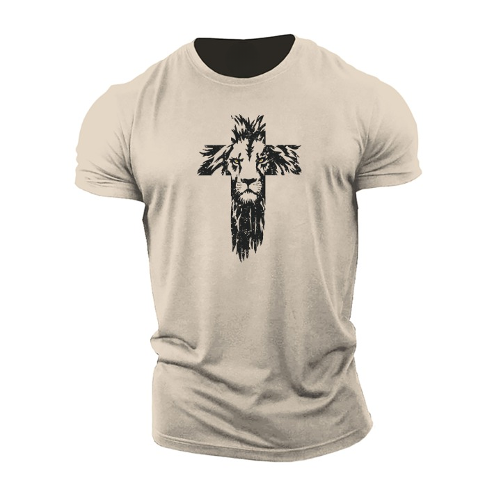 Μπλουζάκι Lion Cross