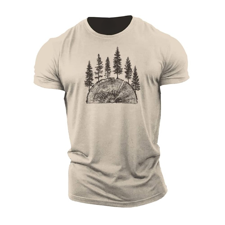Tree Rings T-skjorte
