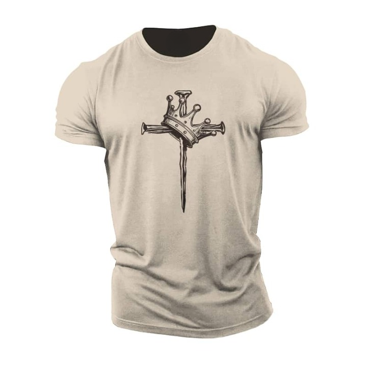 T-shirt Cross Crown
