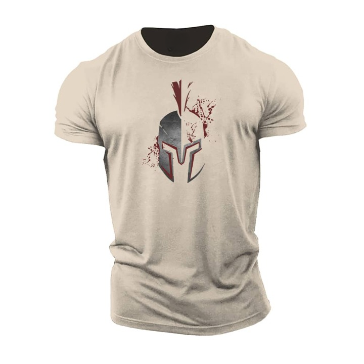 Camiseta con Casco Espartano Genial