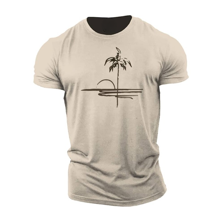 Einfaches Strand-T-Shirt