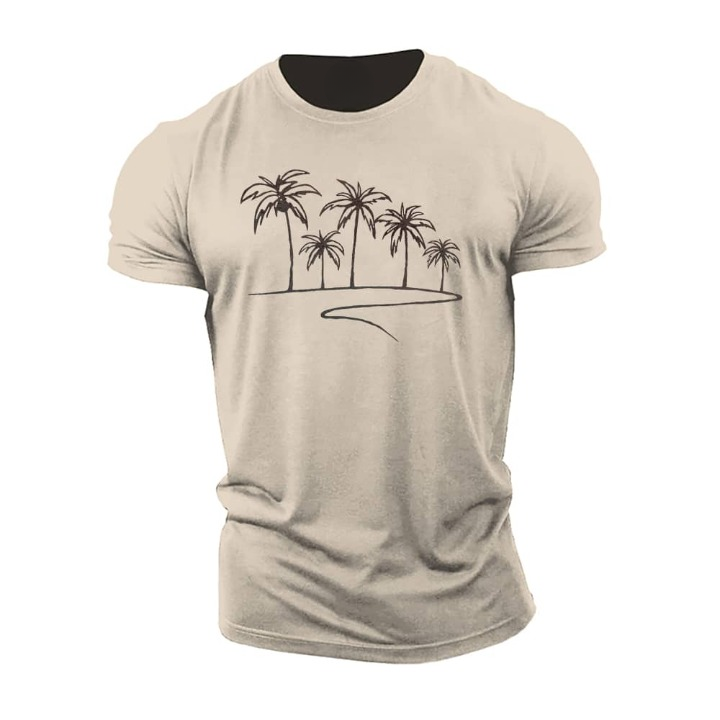 Simpel palme-T-shirt