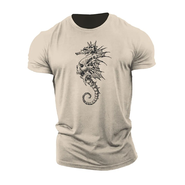 Seahorse Skeleton T-Shirt