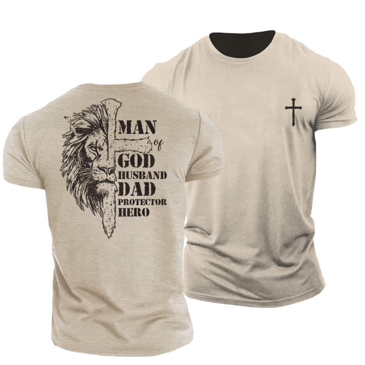 Ανδρικό T-Shirt God's Alpha