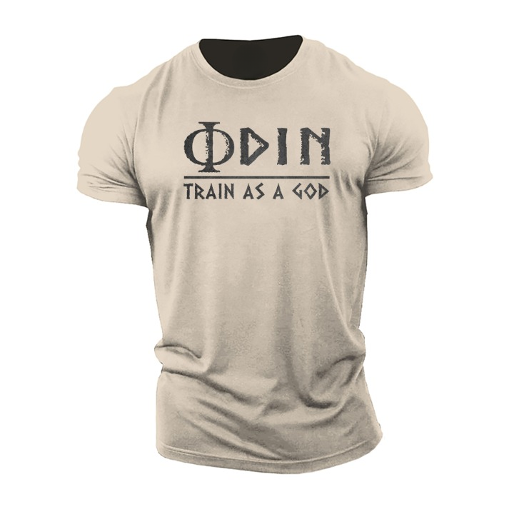 Odin Treina como um Deus T-shirt