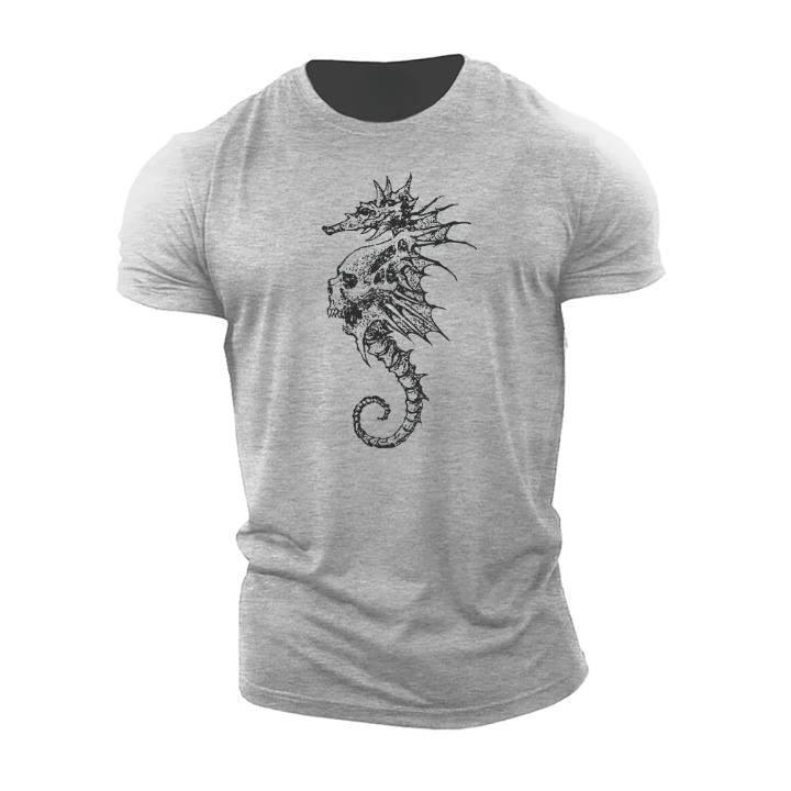 Seahorse Skeleton T-Shirt