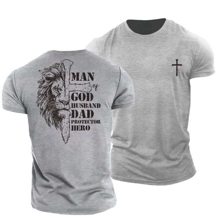 Ανδρικό T-Shirt God's Alpha