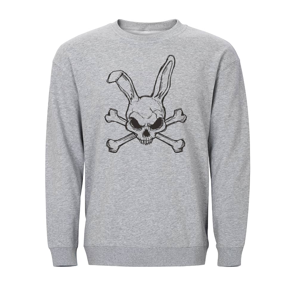 Sweatshirt med kaninskalle