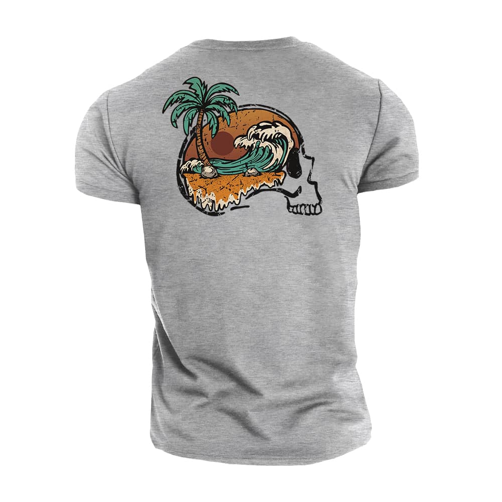 Skull Wave T-skjorte