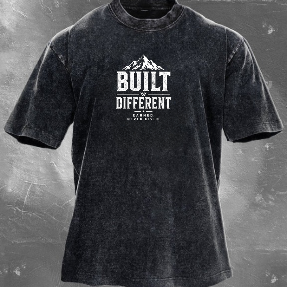 Built Different Washed T-Shirt