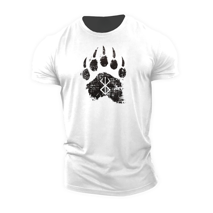 T-Shirt Berserker Rune με Πατούσα Αρκούδας