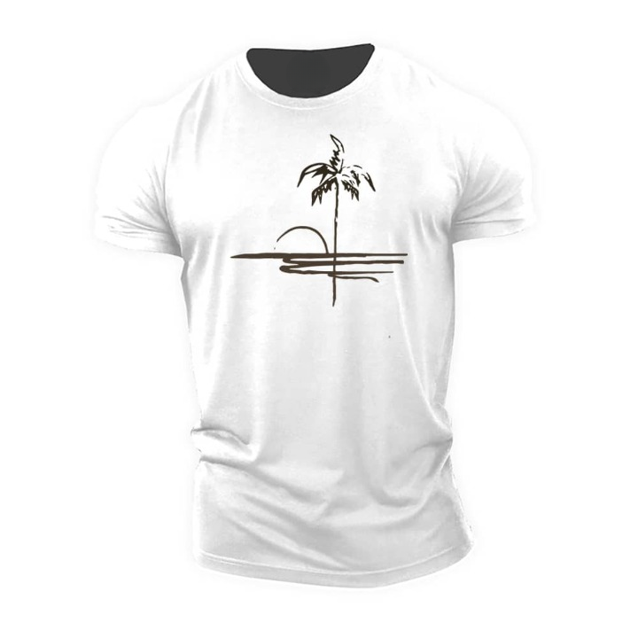 Einfaches Strand-T-Shirt