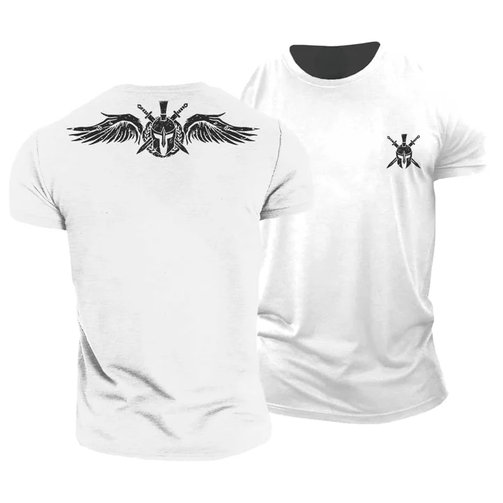 Spartan Warrior Wings T-Shirt
