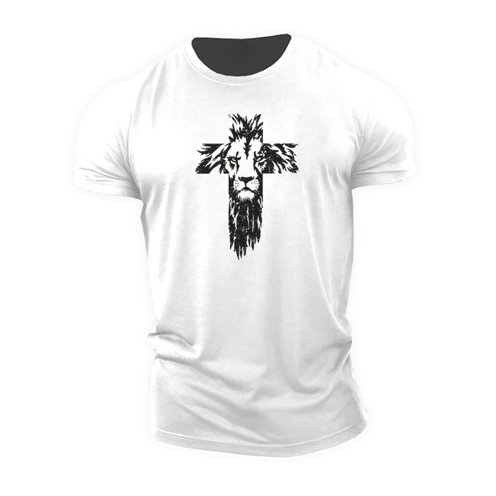 Μπλουζάκι Lion Cross