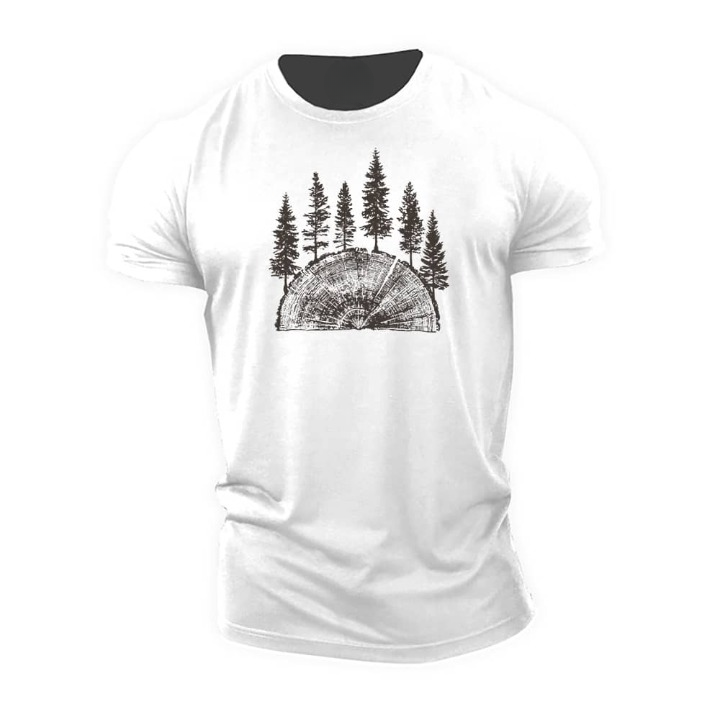 Tree Rings T-skjorte