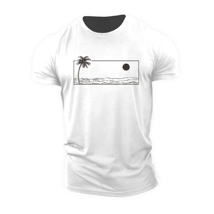 T-shirt Tramonto sul Mare