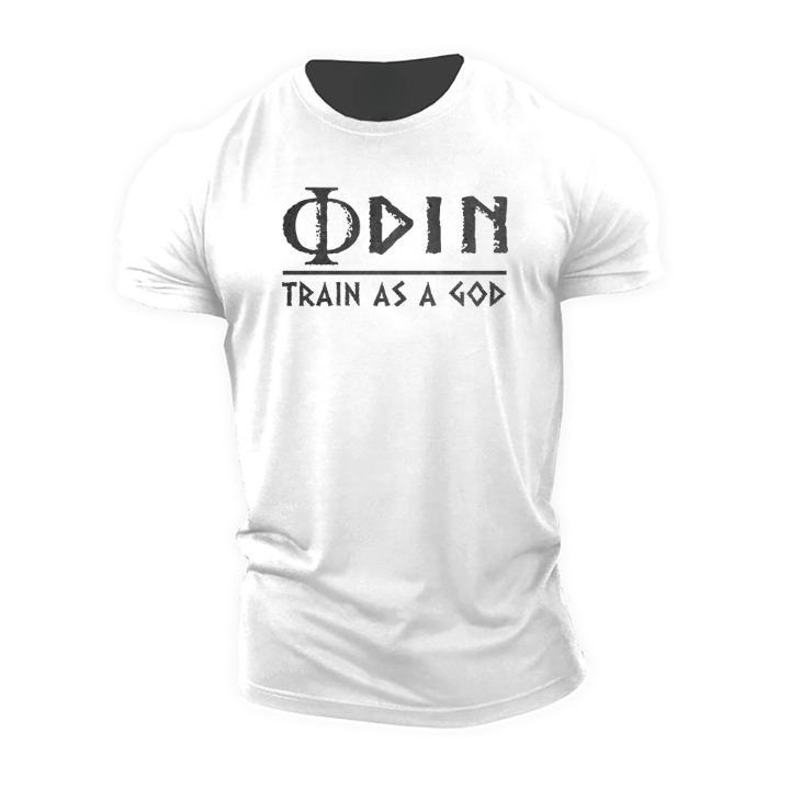 Odin Treina como um Deus T-shirt