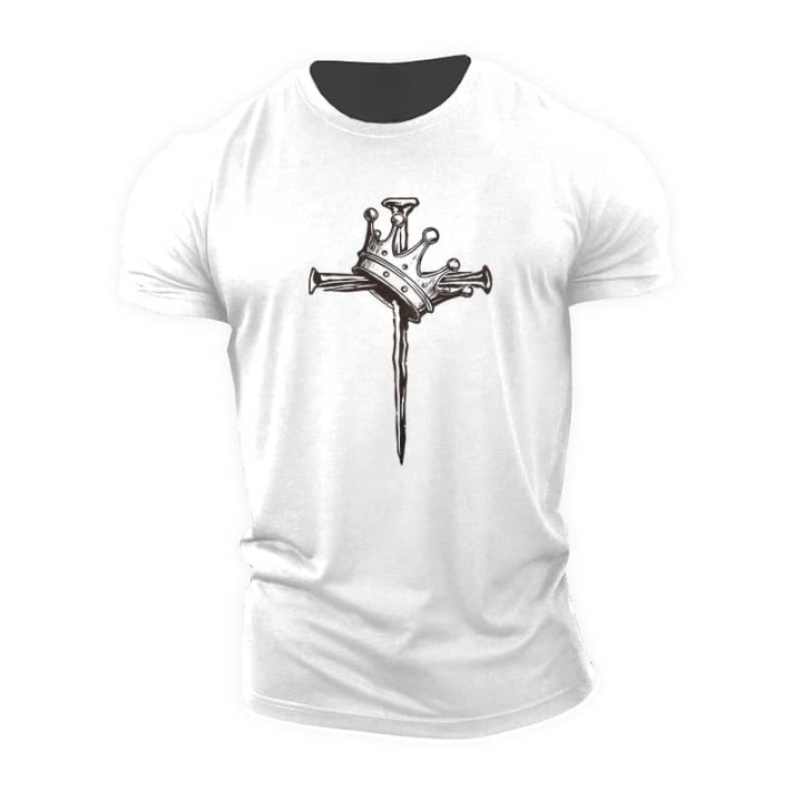 T-shirt Cross Crown
