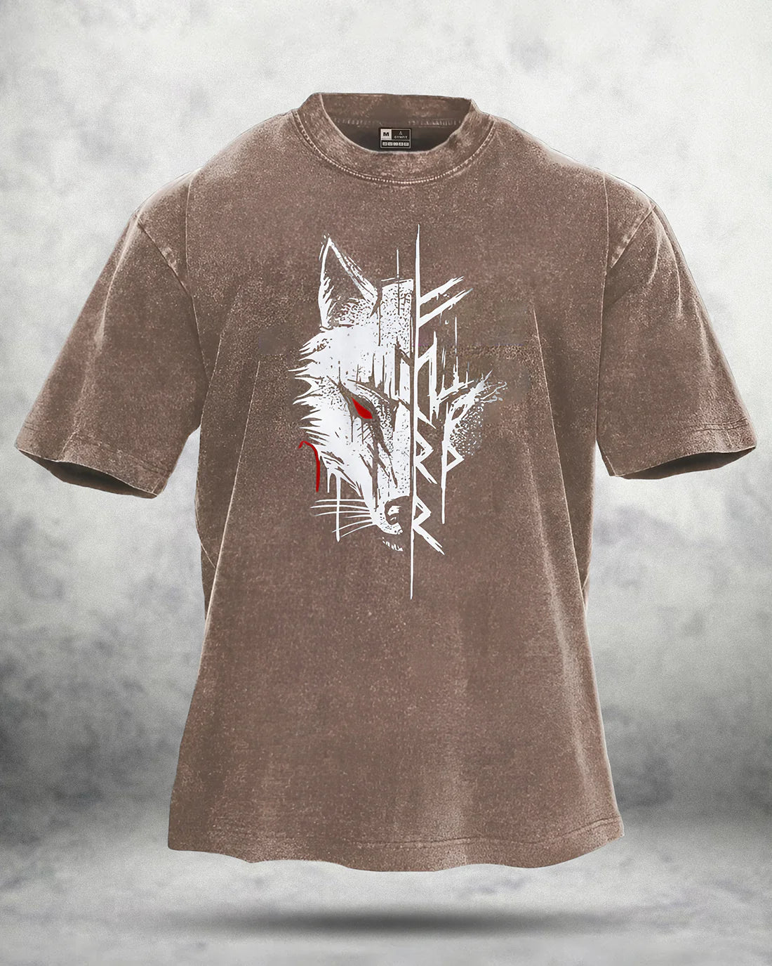 Wolf Red Eye Washed T-Shirt