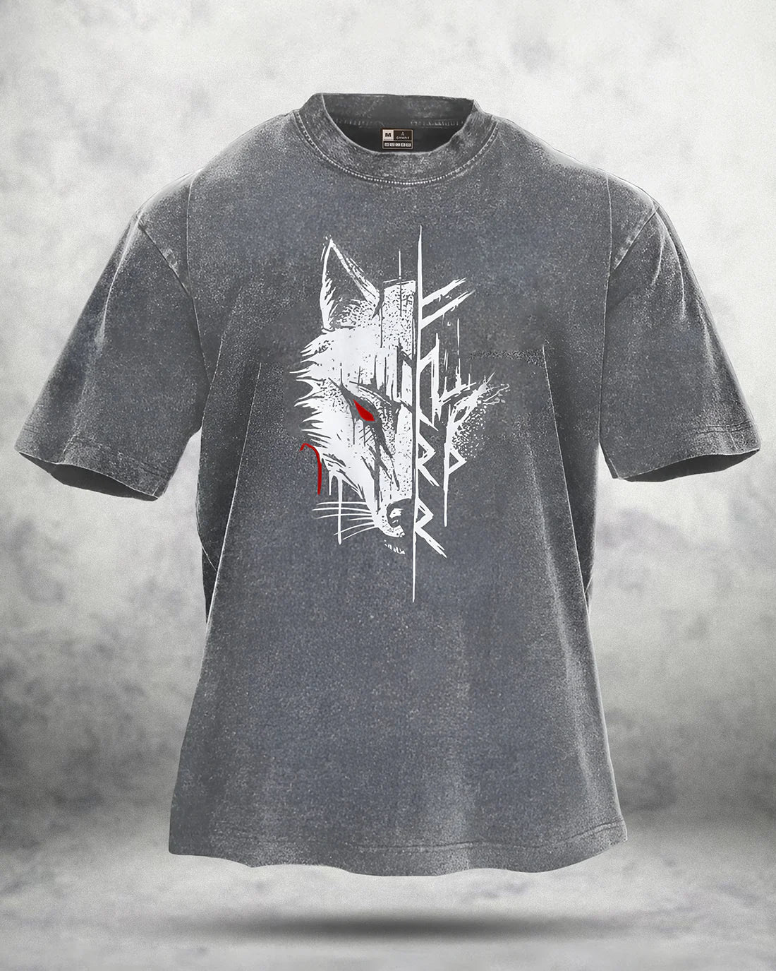 Wolf Red Eye Washed T-Shirt