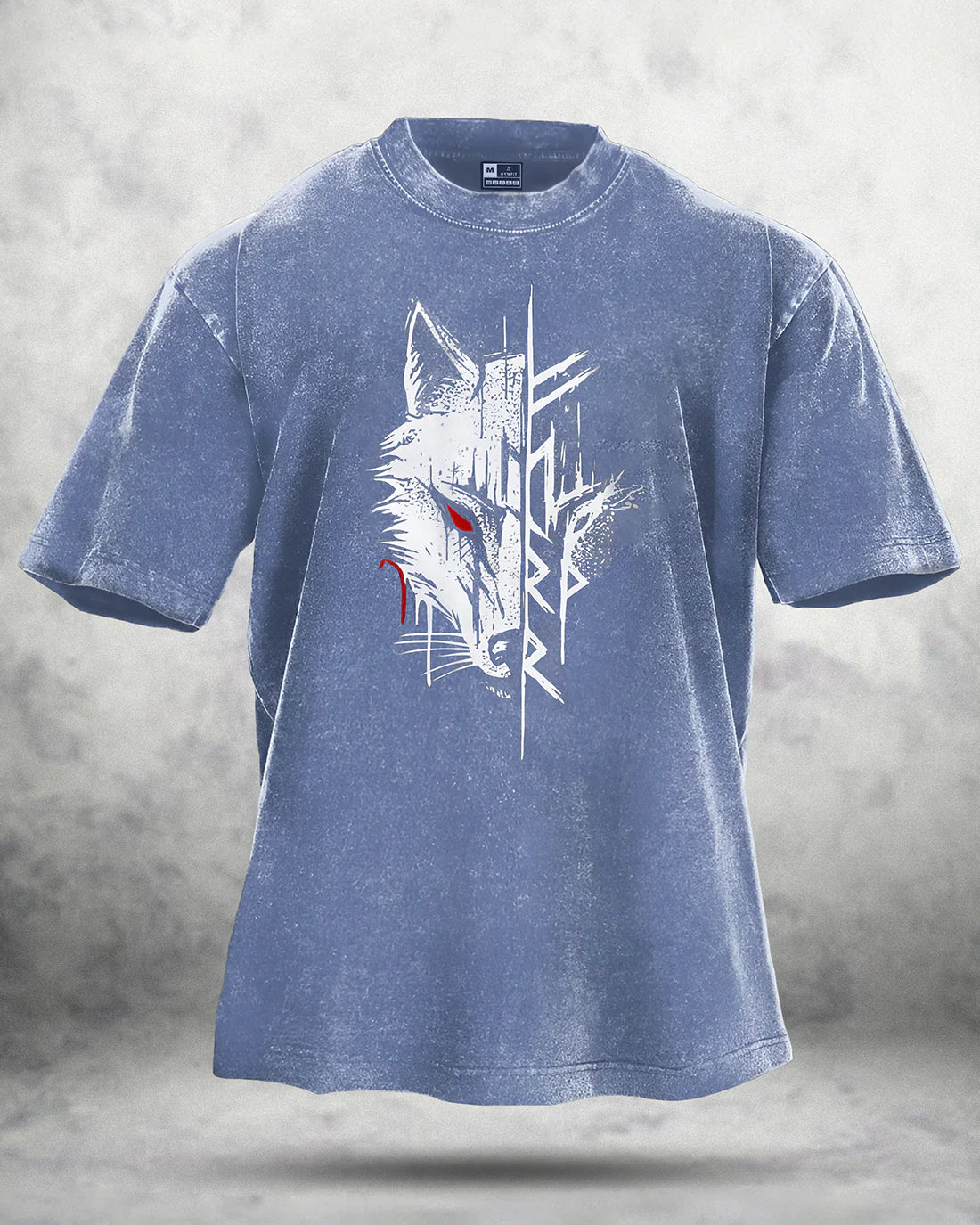 Wolf Red Eye Washed T-Shirt