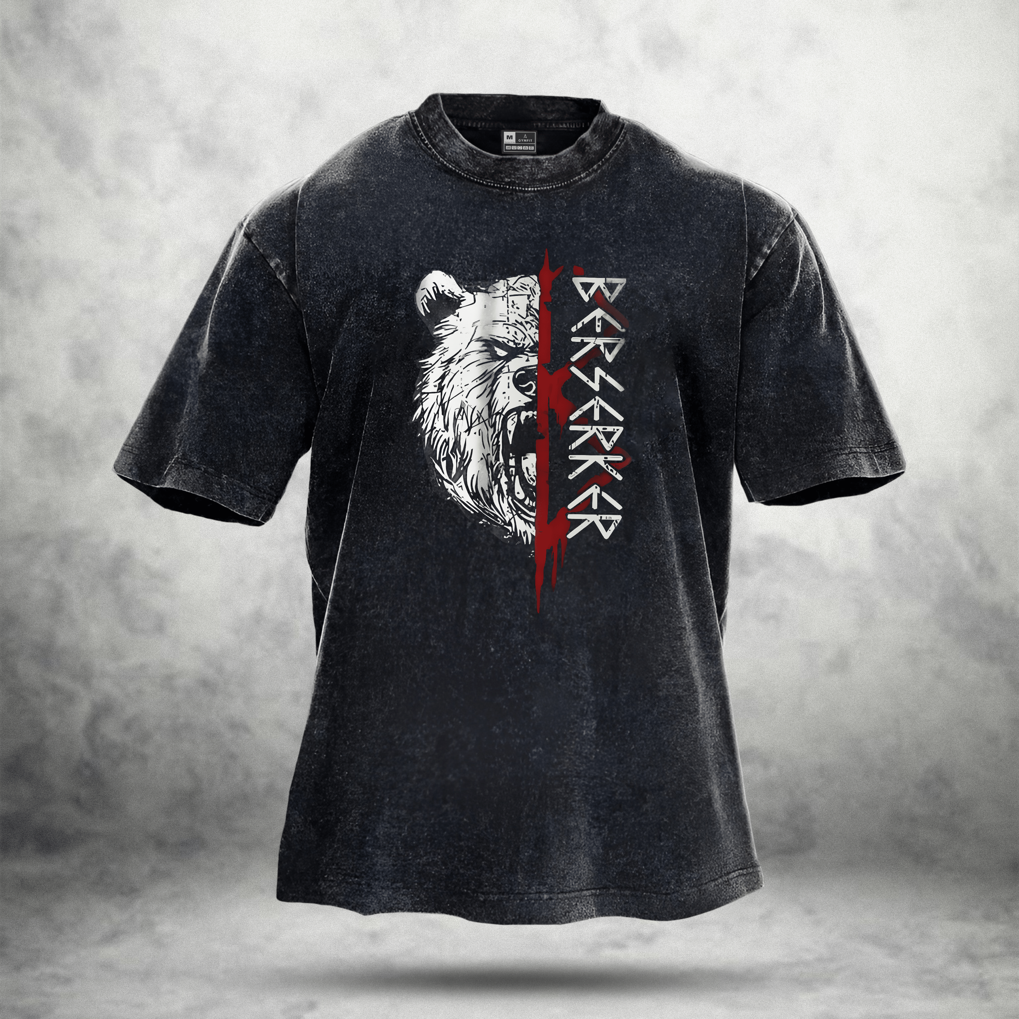 Bear Ritual Πλυμένο T-shirt