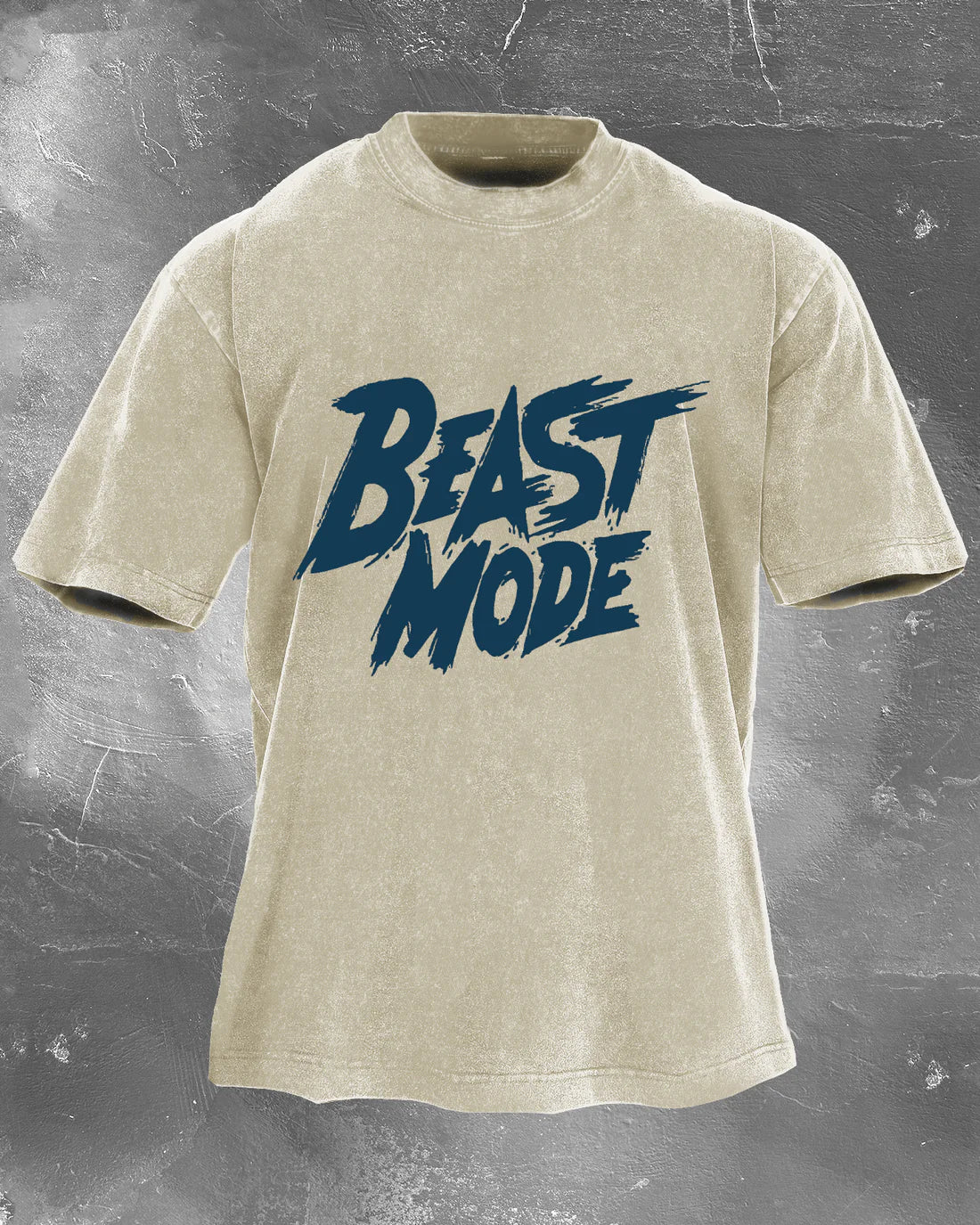 Greek
Μπλουζάκι Beast Mode με washed εφέ