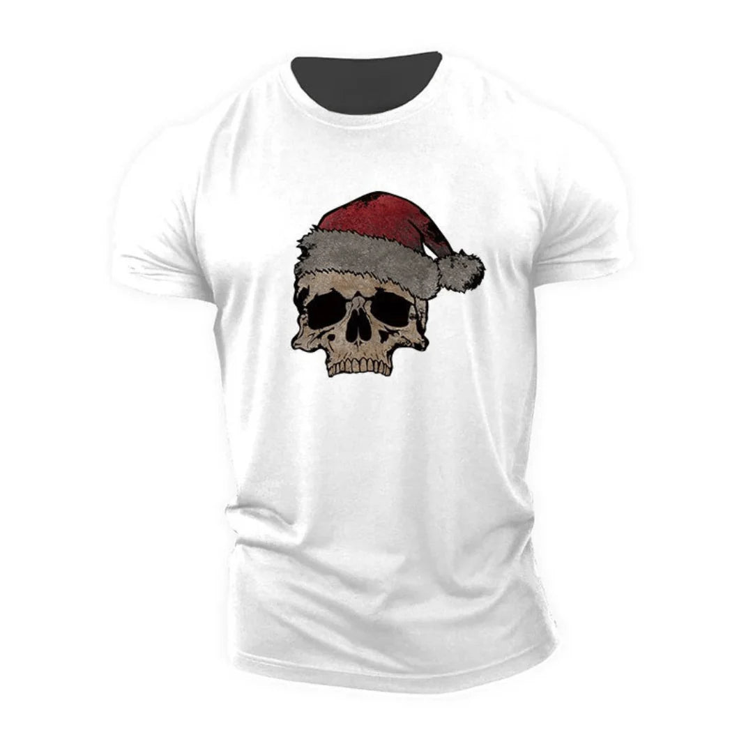 T-shirt Christmas Skull