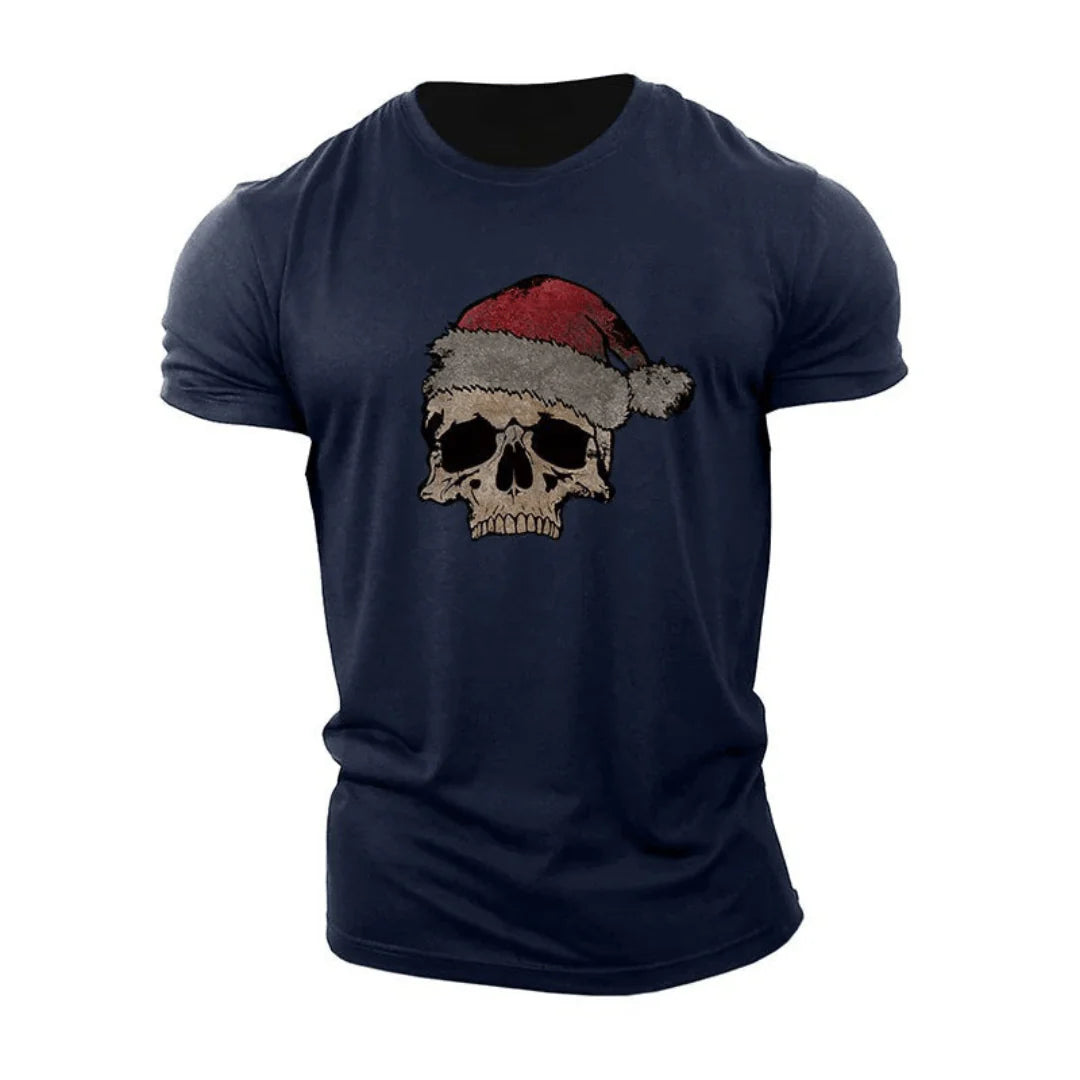 T-shirt Christmas Skull
