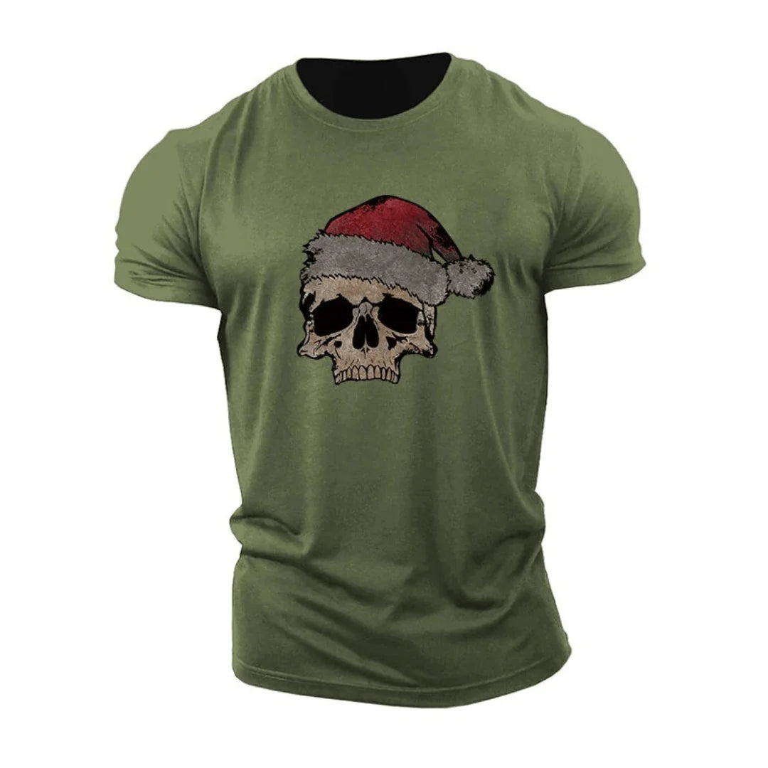 T-shirt Christmas Skull