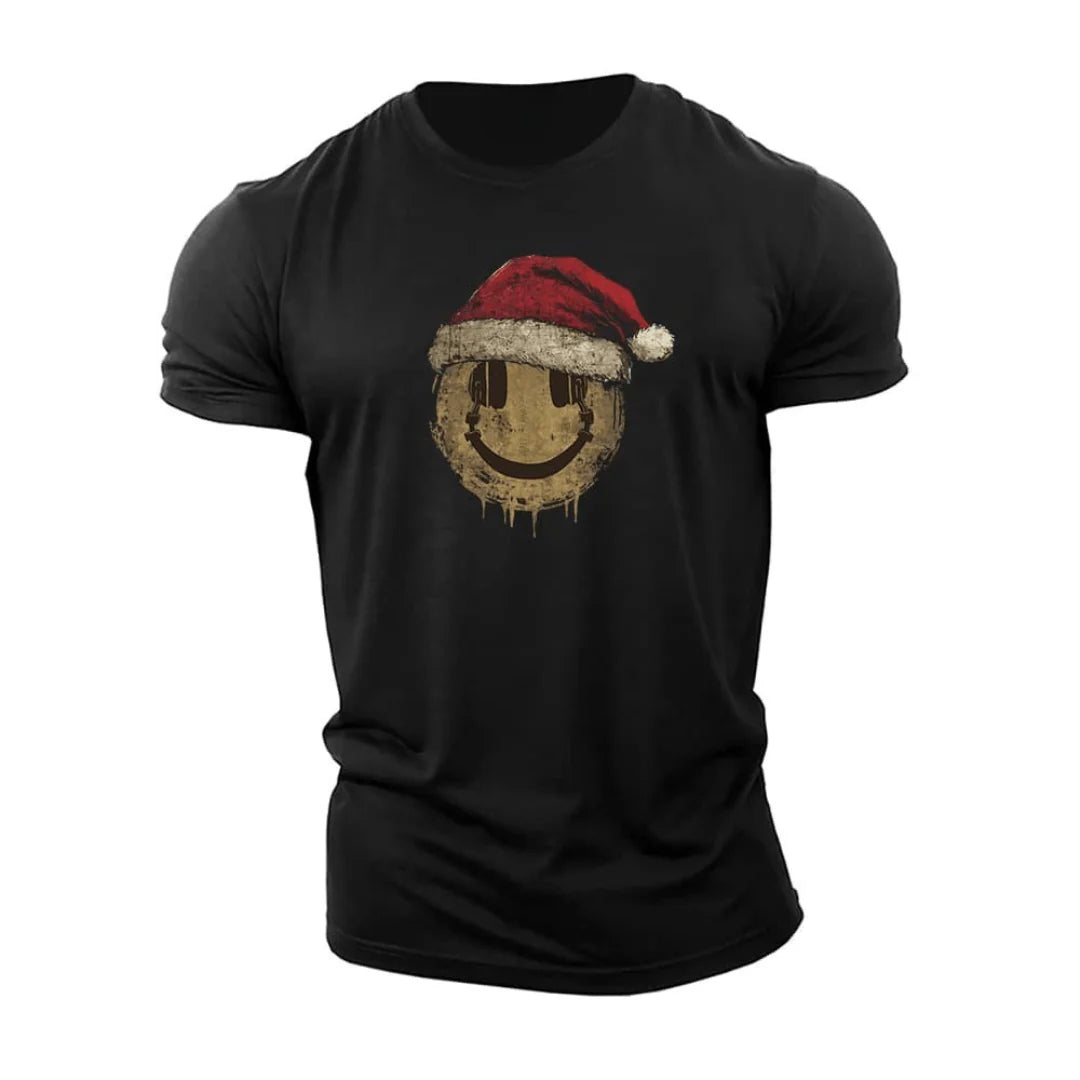Christmas Smiley T-Shirt