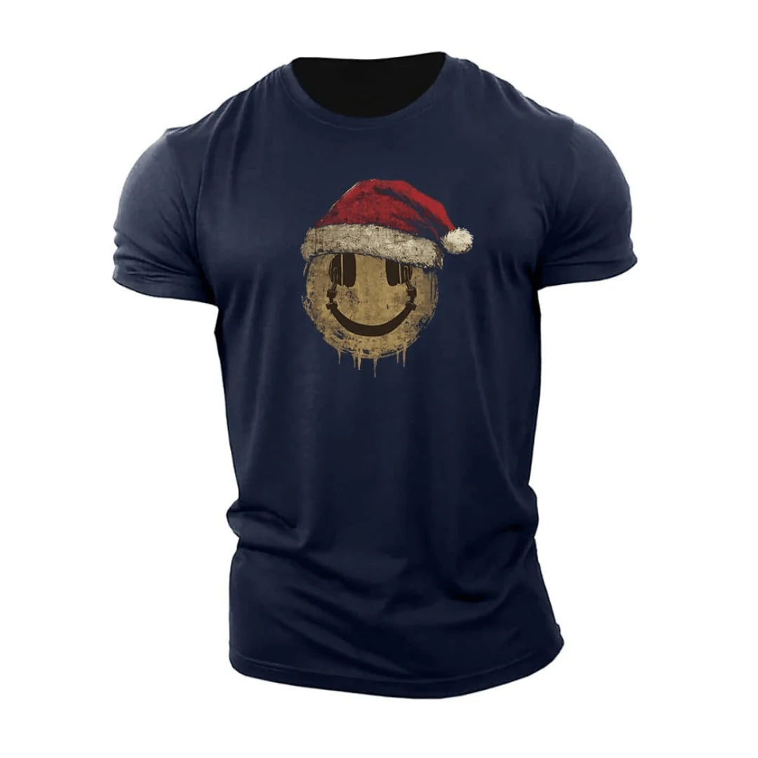 Christmas Smiley T-Shirt