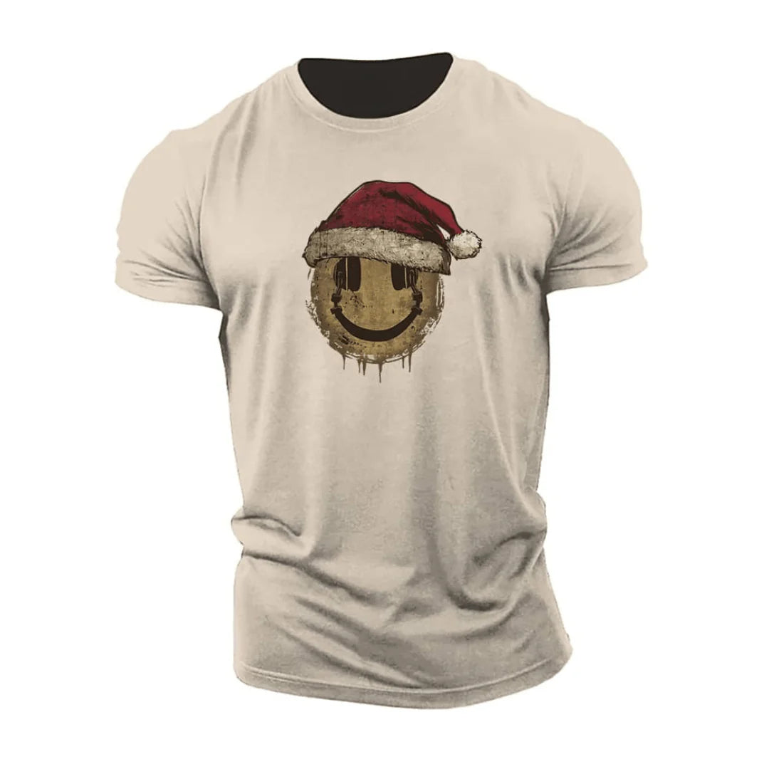 Christmas Smiley T-Shirt