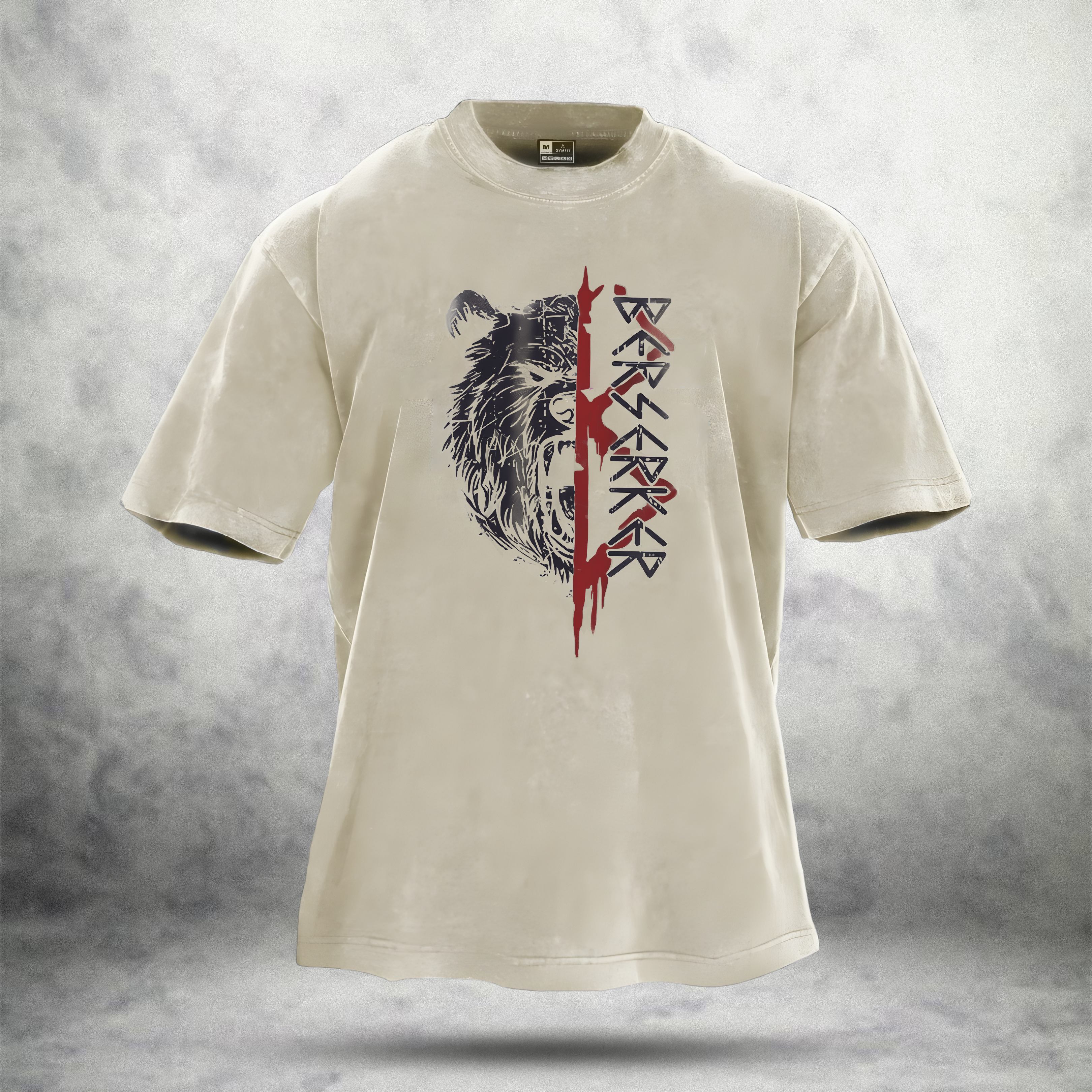Bear Ritual Πλυμένο T-shirt