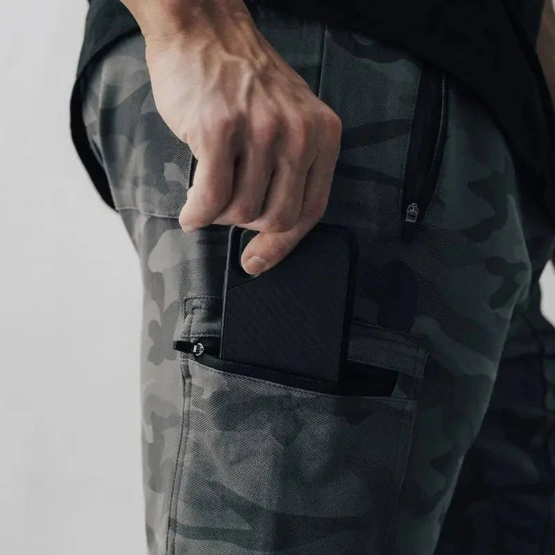WYNR camouflagede joggebukser