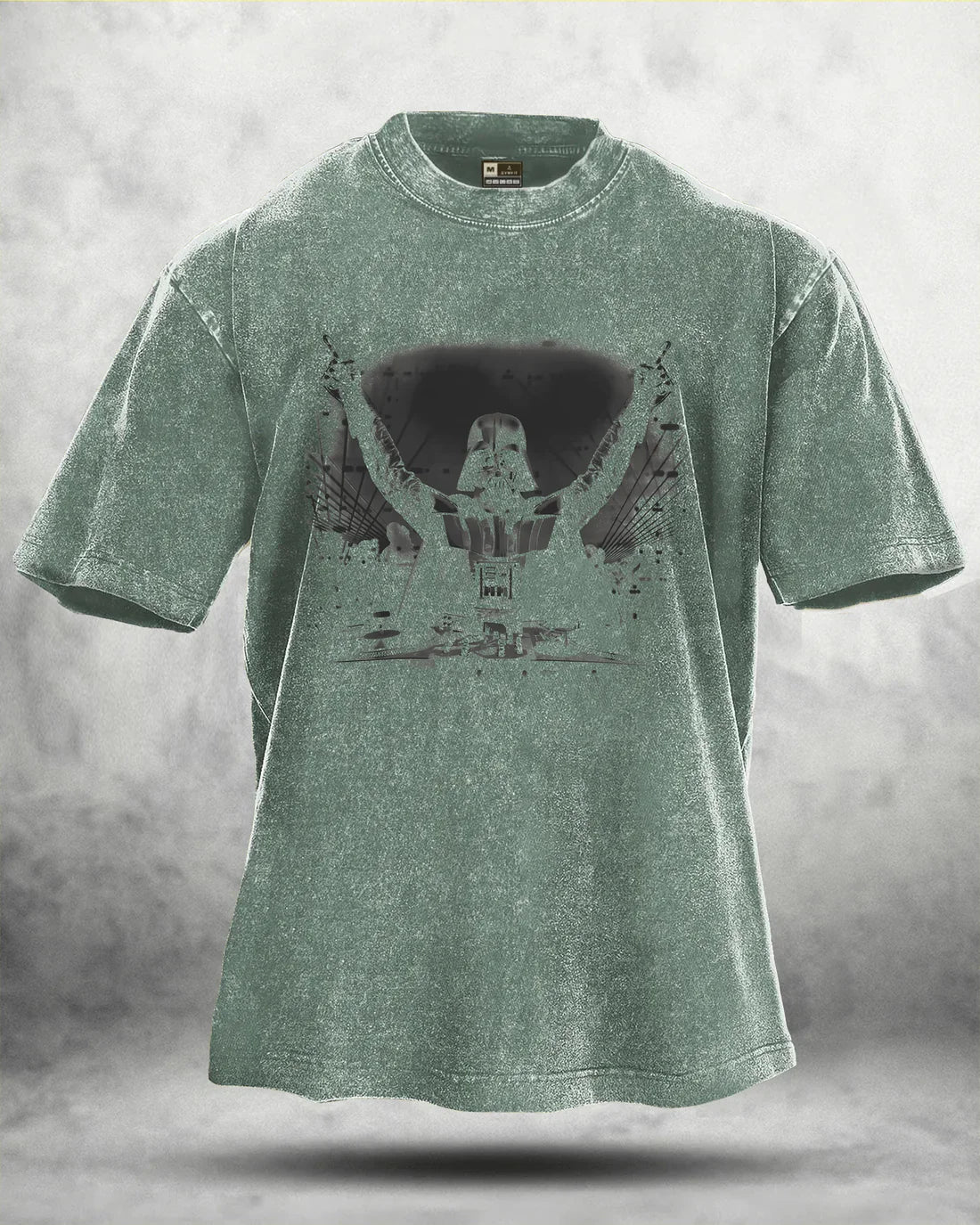 Darth Vader gewaschenes T-Shirt
