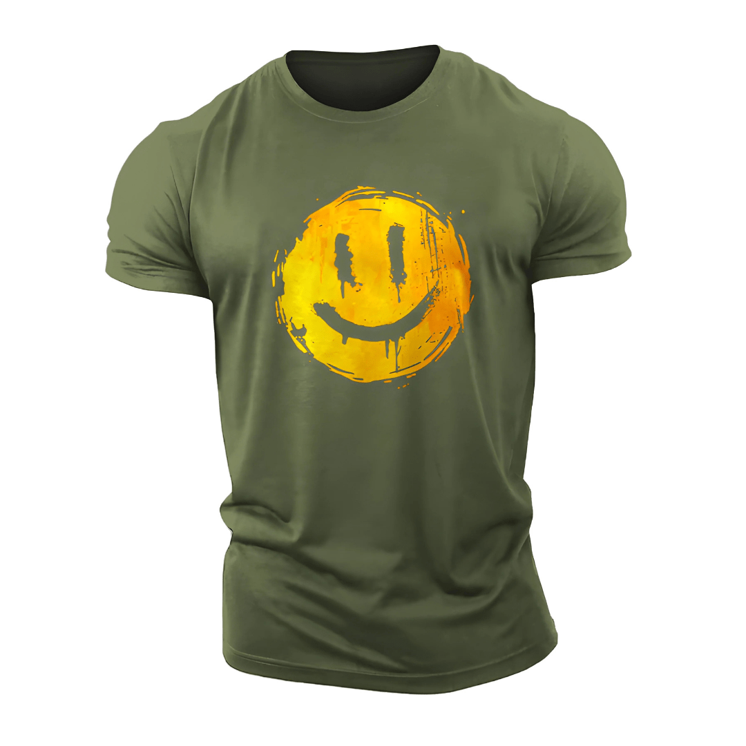 Happy Smiley T-skjorte