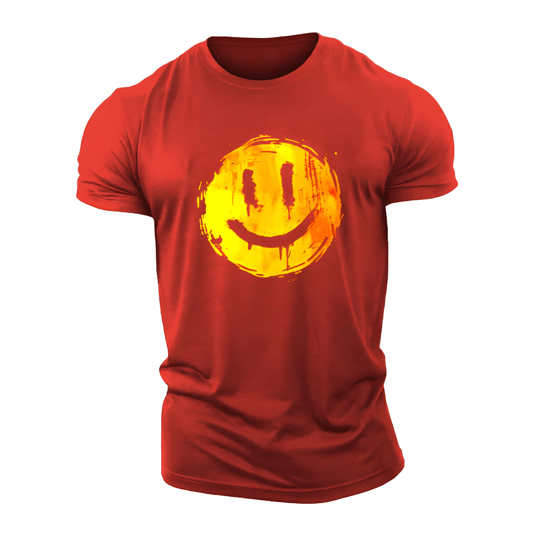 Happy Smiley T-skjorte