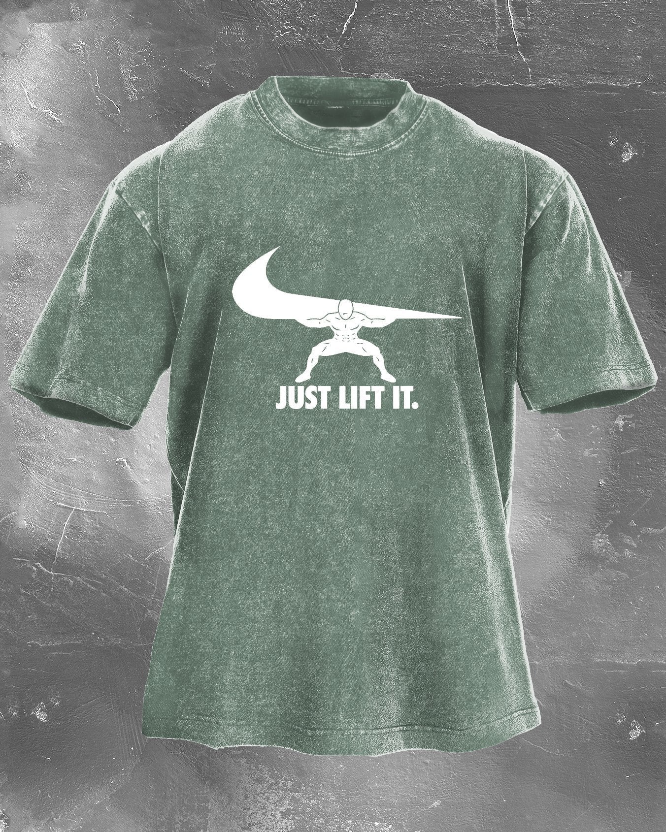 Camiseta Just Lift It Lavada