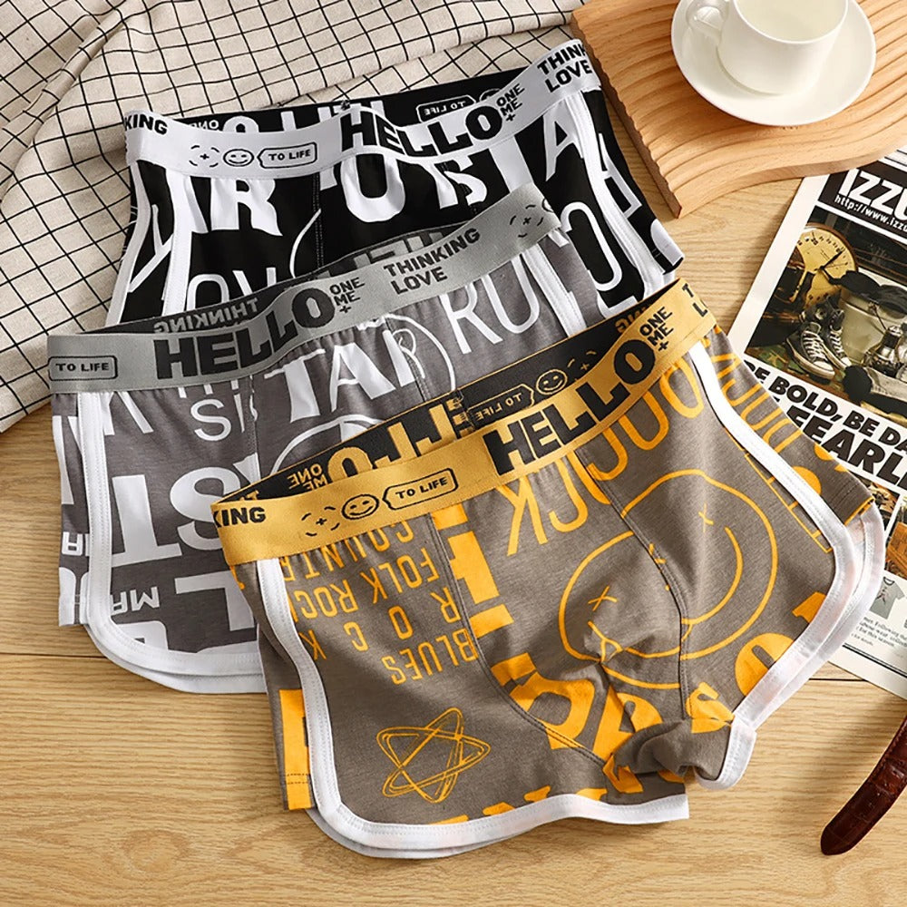 WYNR Hello Print boxershorts - 3-pak
