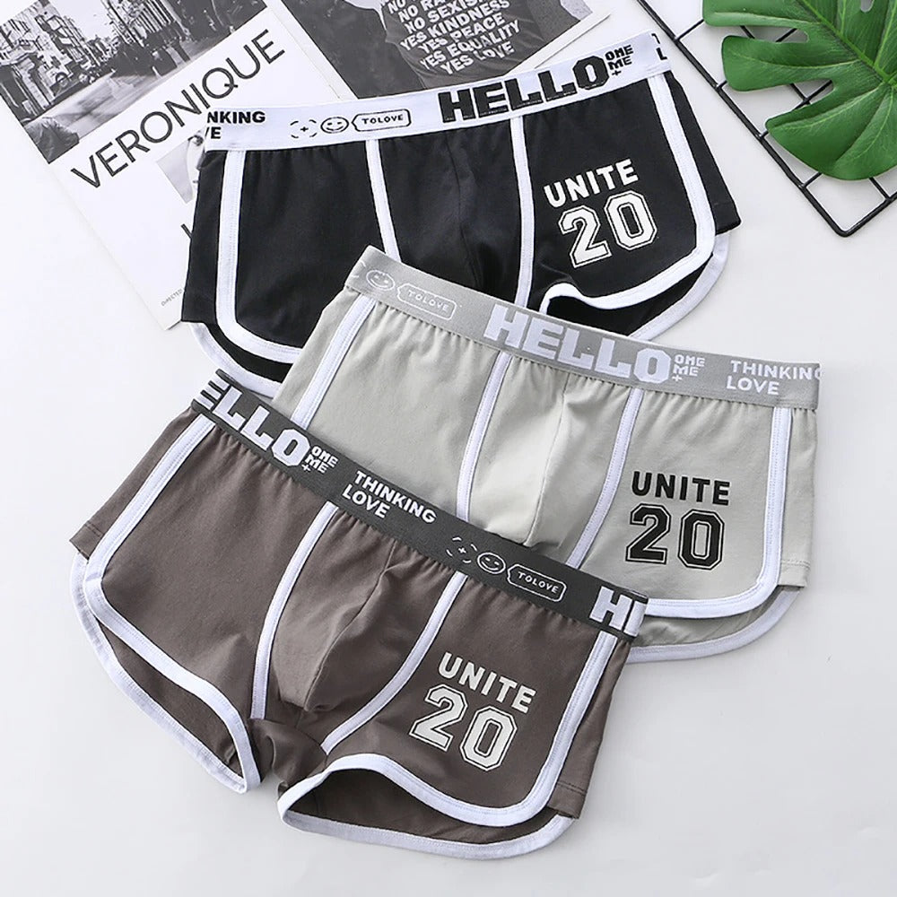 WYNR Hello Unite Boxer-Shorts - 3er-Pack
