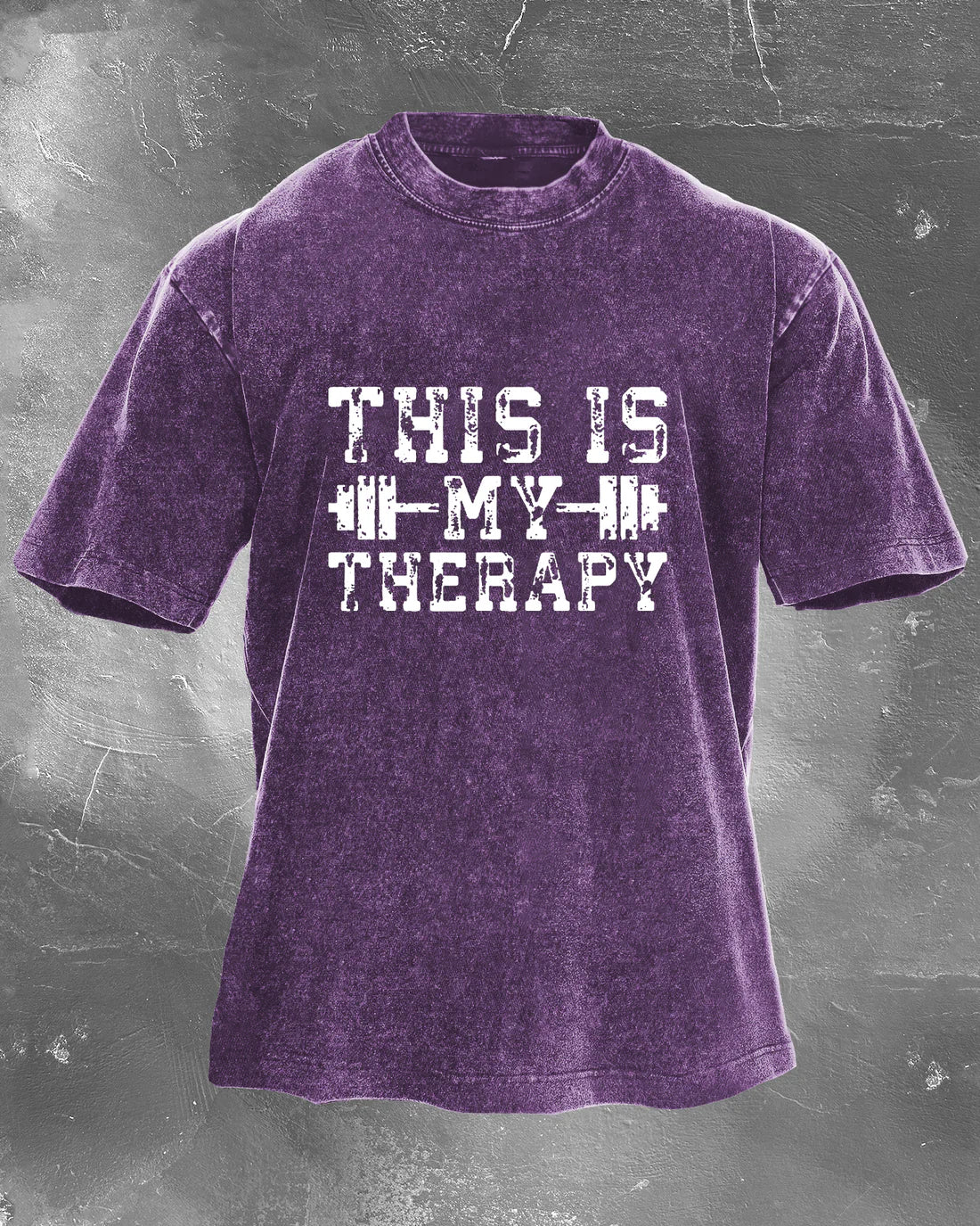 Dette er min terapi vasket T-shirt