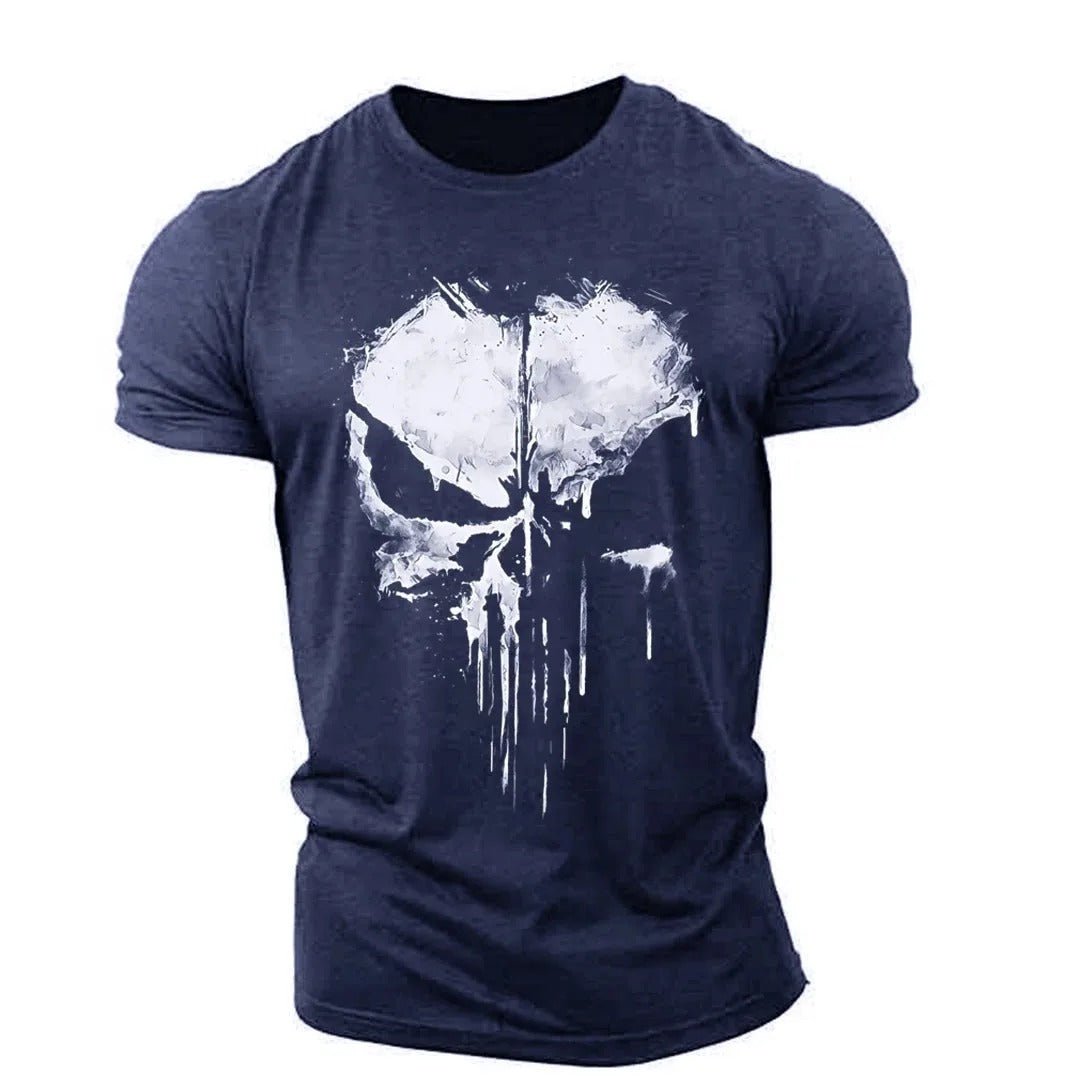 T-shirt met Punisher-schedel