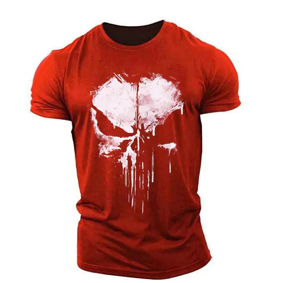 T-shirt met Punisher-schedel