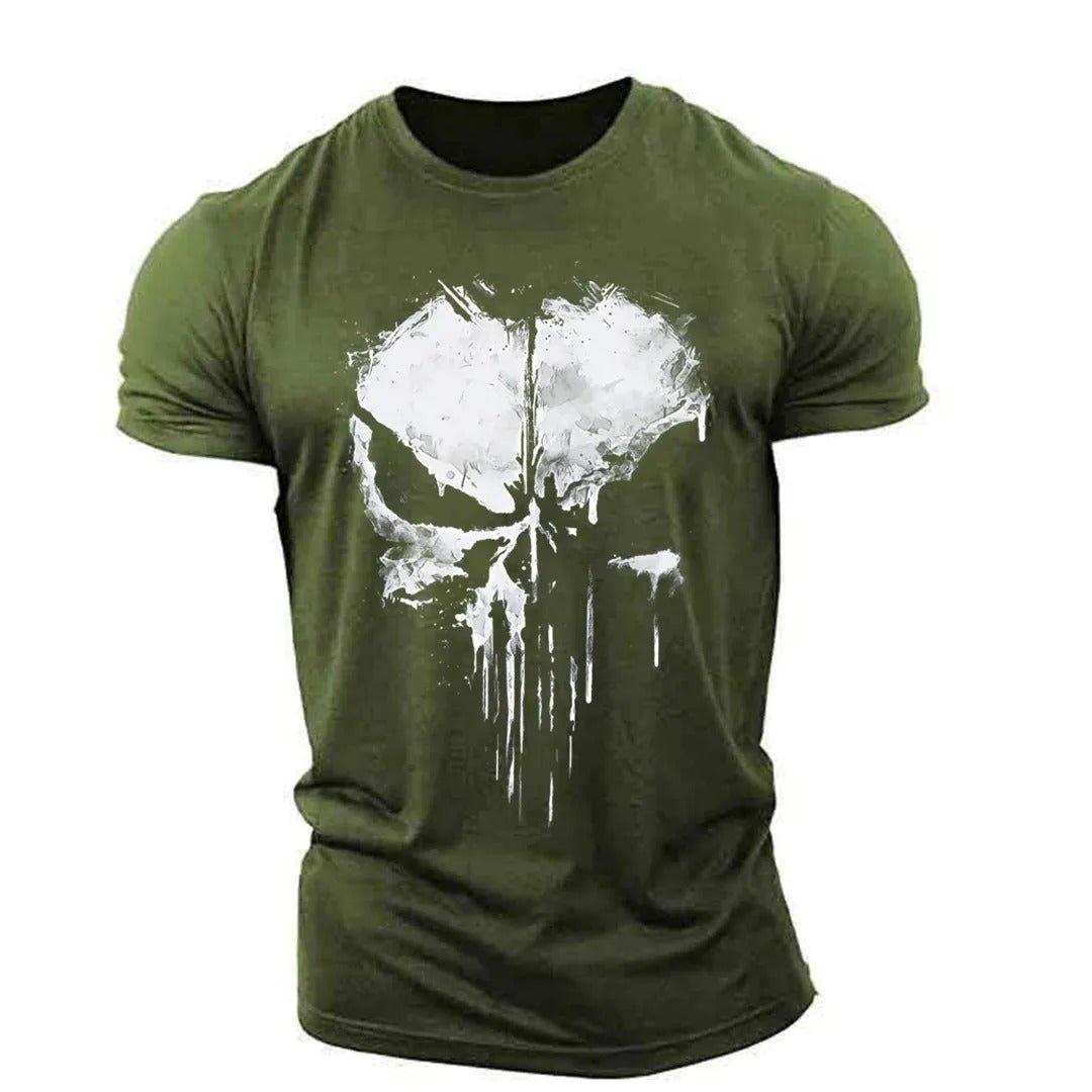 T-shirt met Punisher-schedel
