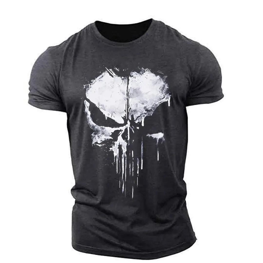 T-shirt met Punisher-schedel