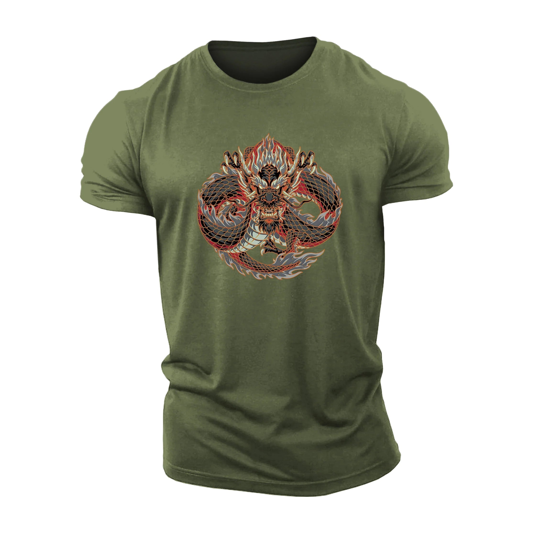 T-shirt Drago Rosso