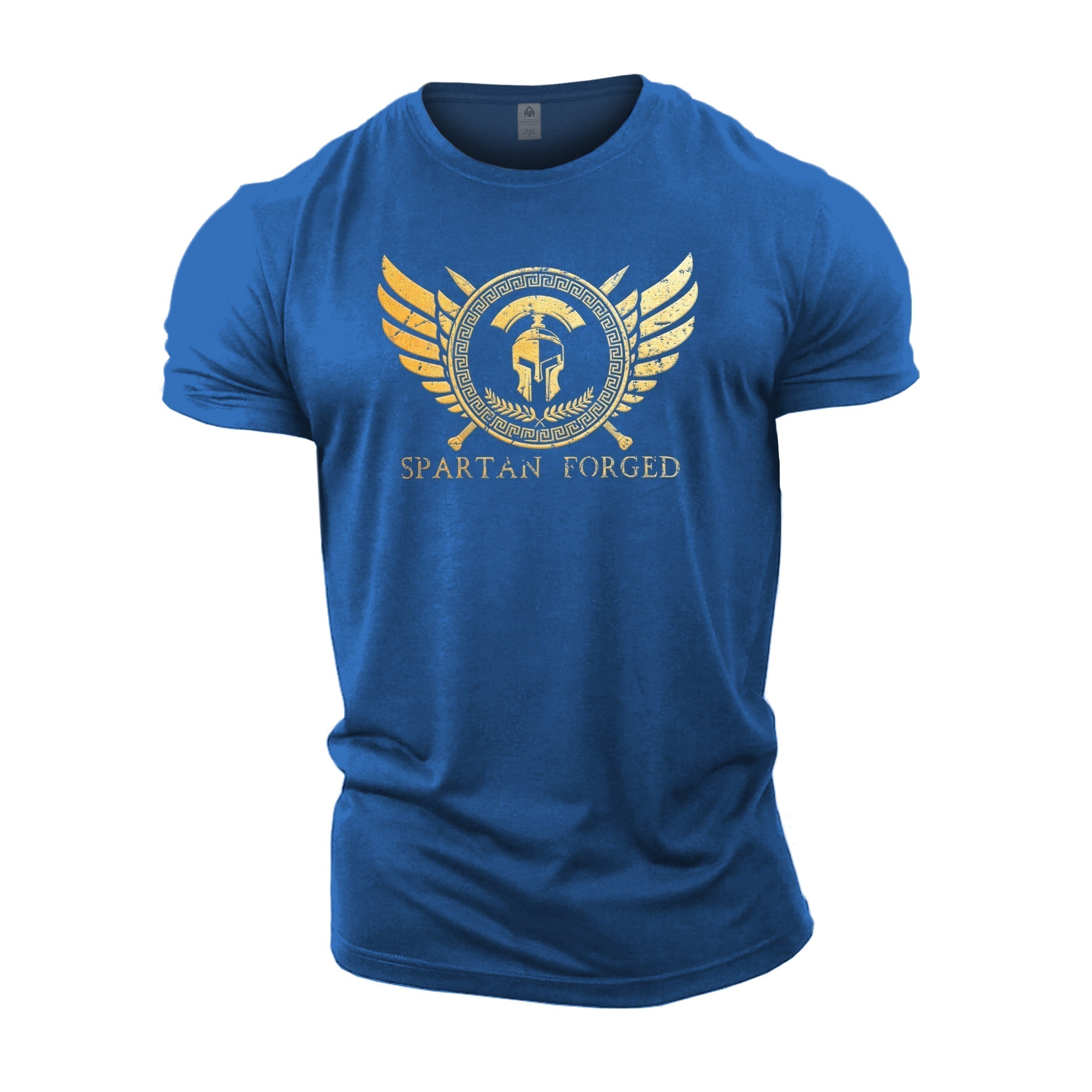 Spartan Forged Chest Emblem Guld T-shirt
