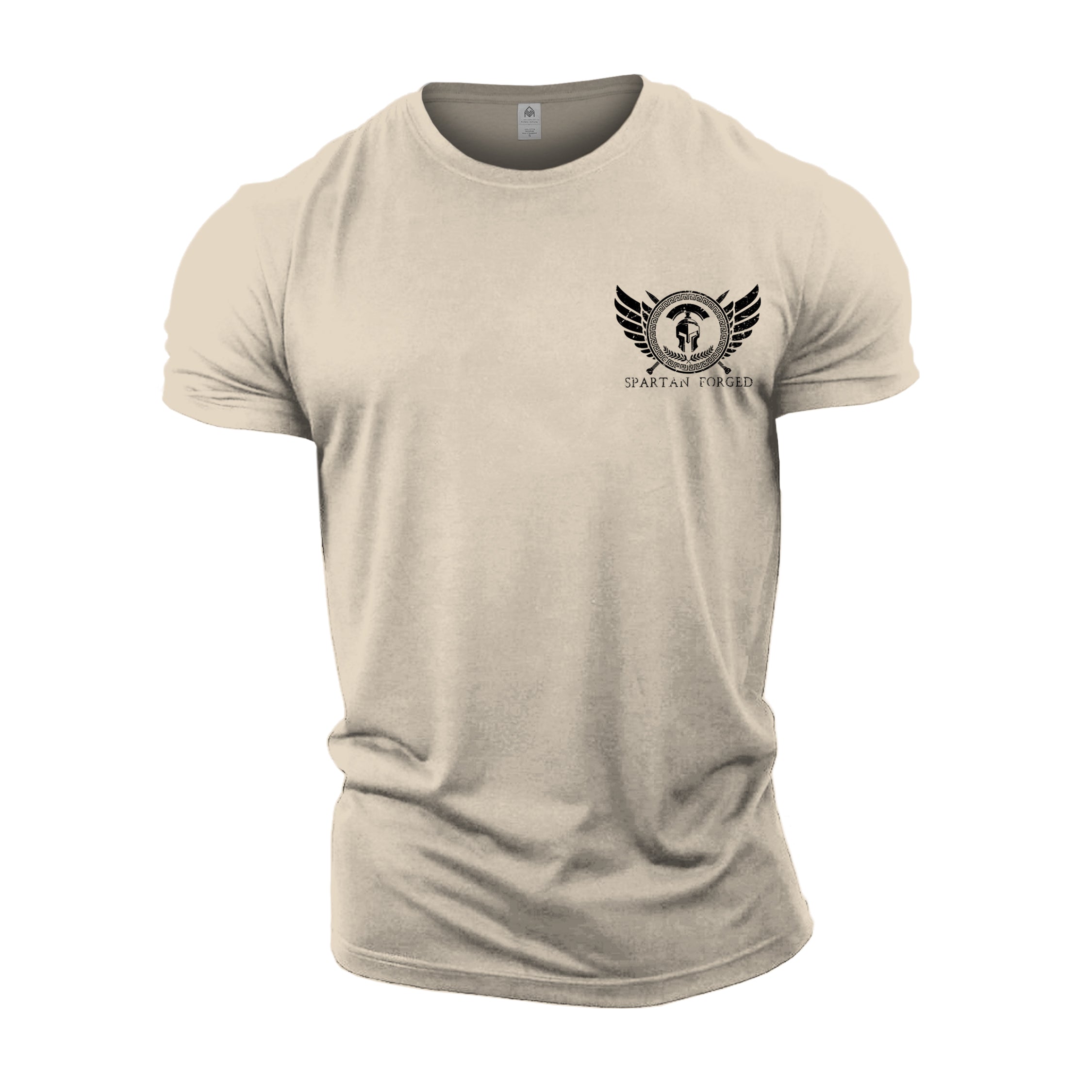 Spartan Forged -vaakunallinen T-paita